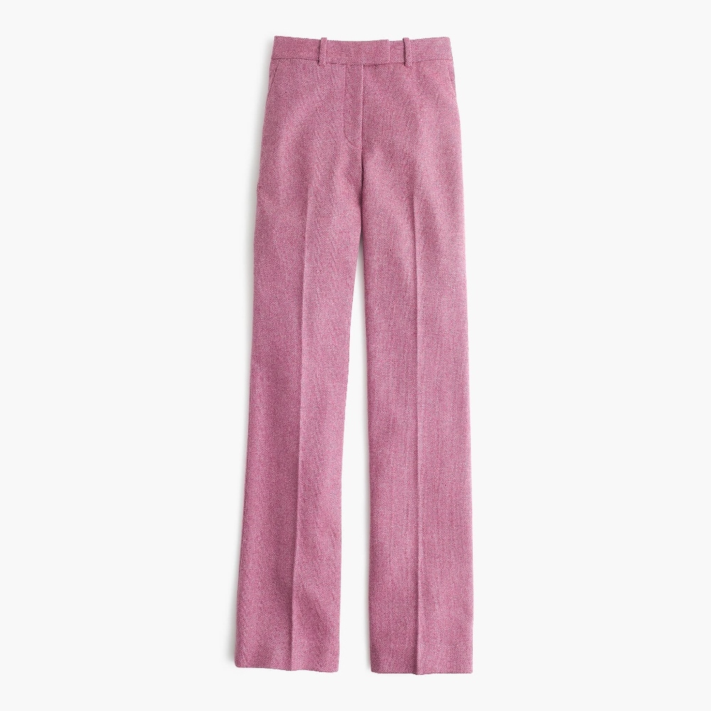 J.Crew Collection Preston Donegal Wool Trousers 12